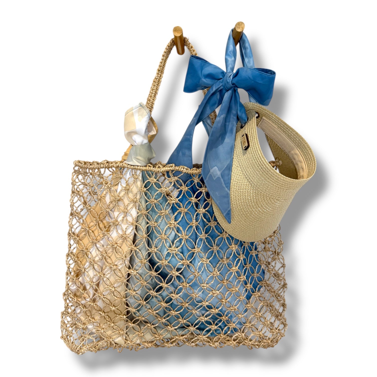 MACRAME TOTE Beach Shore