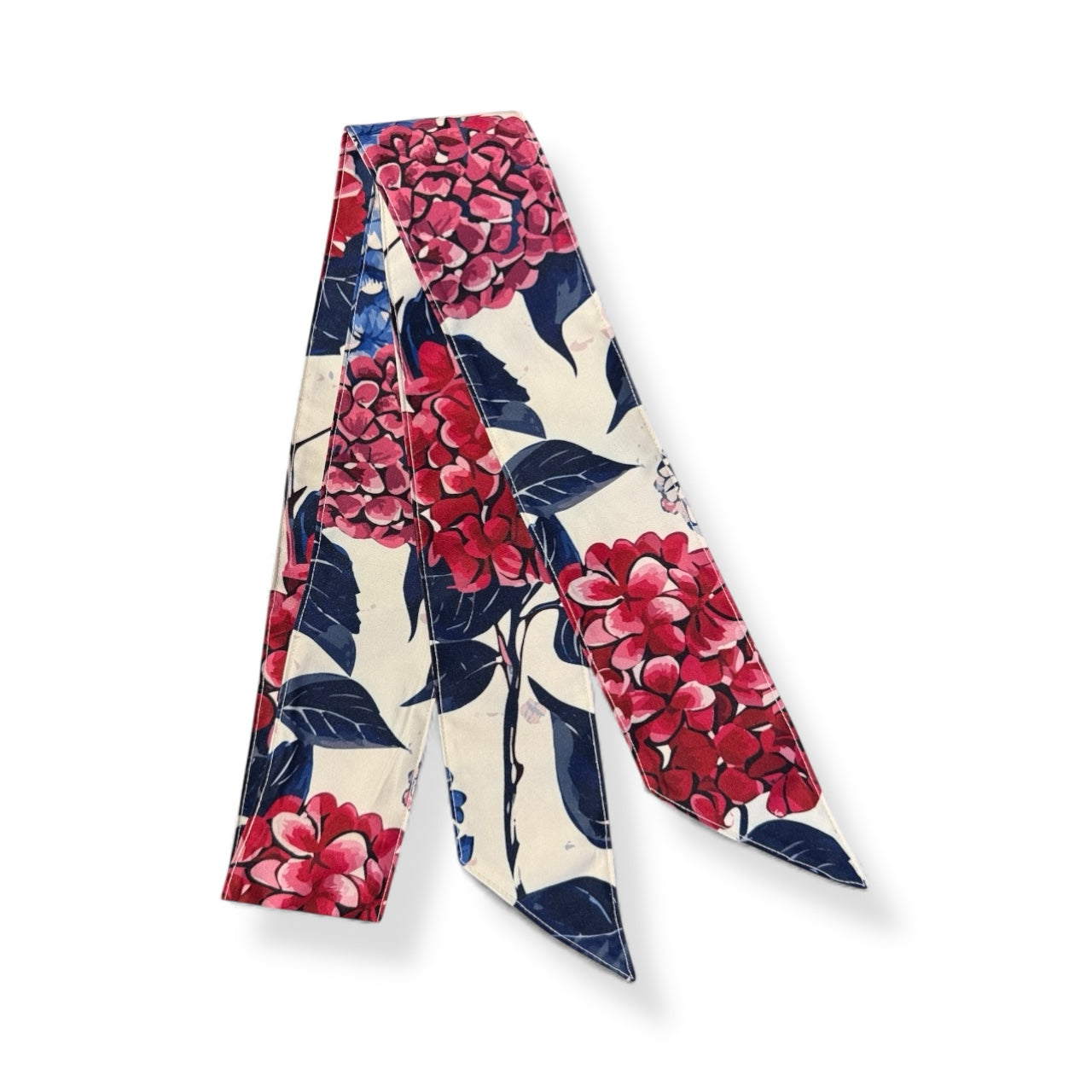 Hydrangeas Bow Scarf
