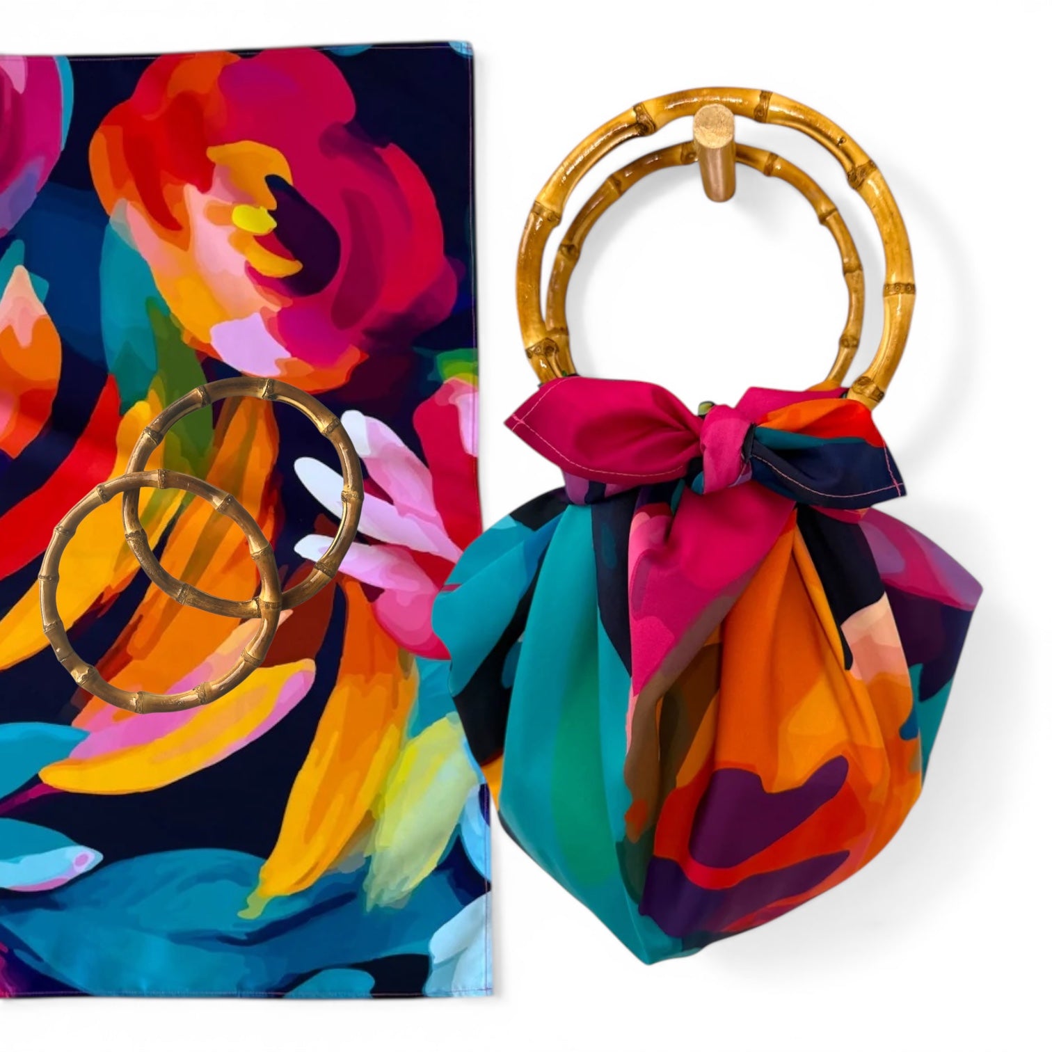 MARU Bag Bold Flowers