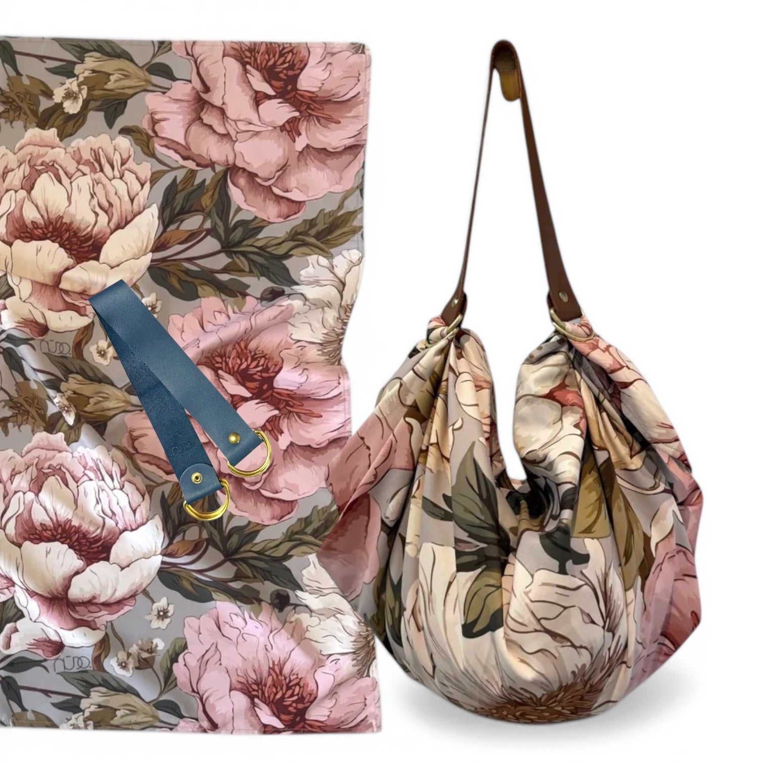 _SUMI Bag Pink Peonies