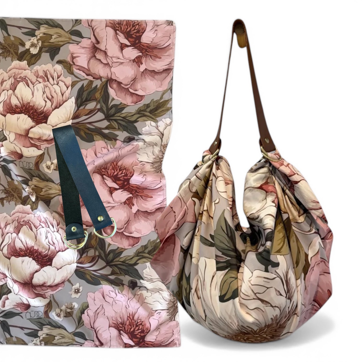 SUMI Bag Pink Peonies