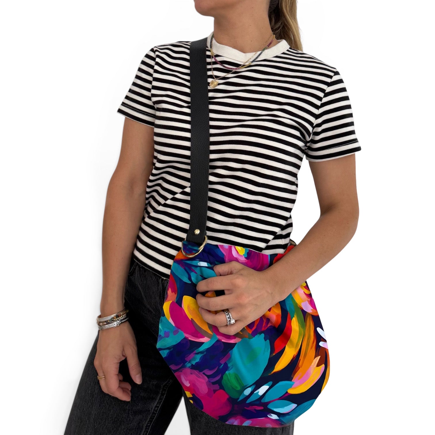 SUMI Bag Bold Flowers Crossbody