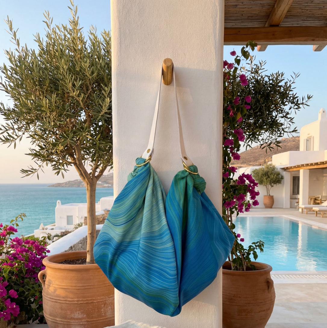 SUMI Bag Aqua Waves