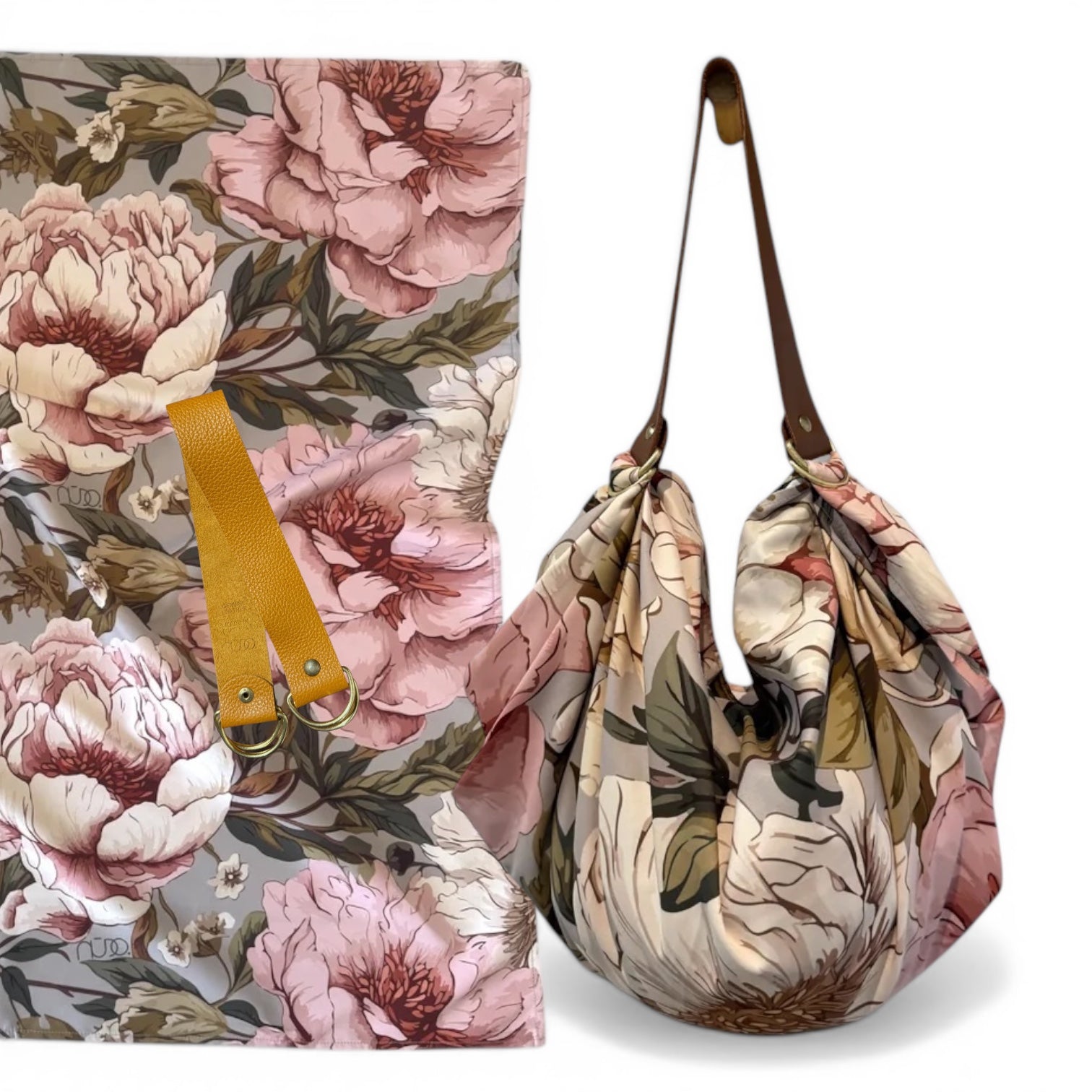 SUMI Bag Pink Peonies