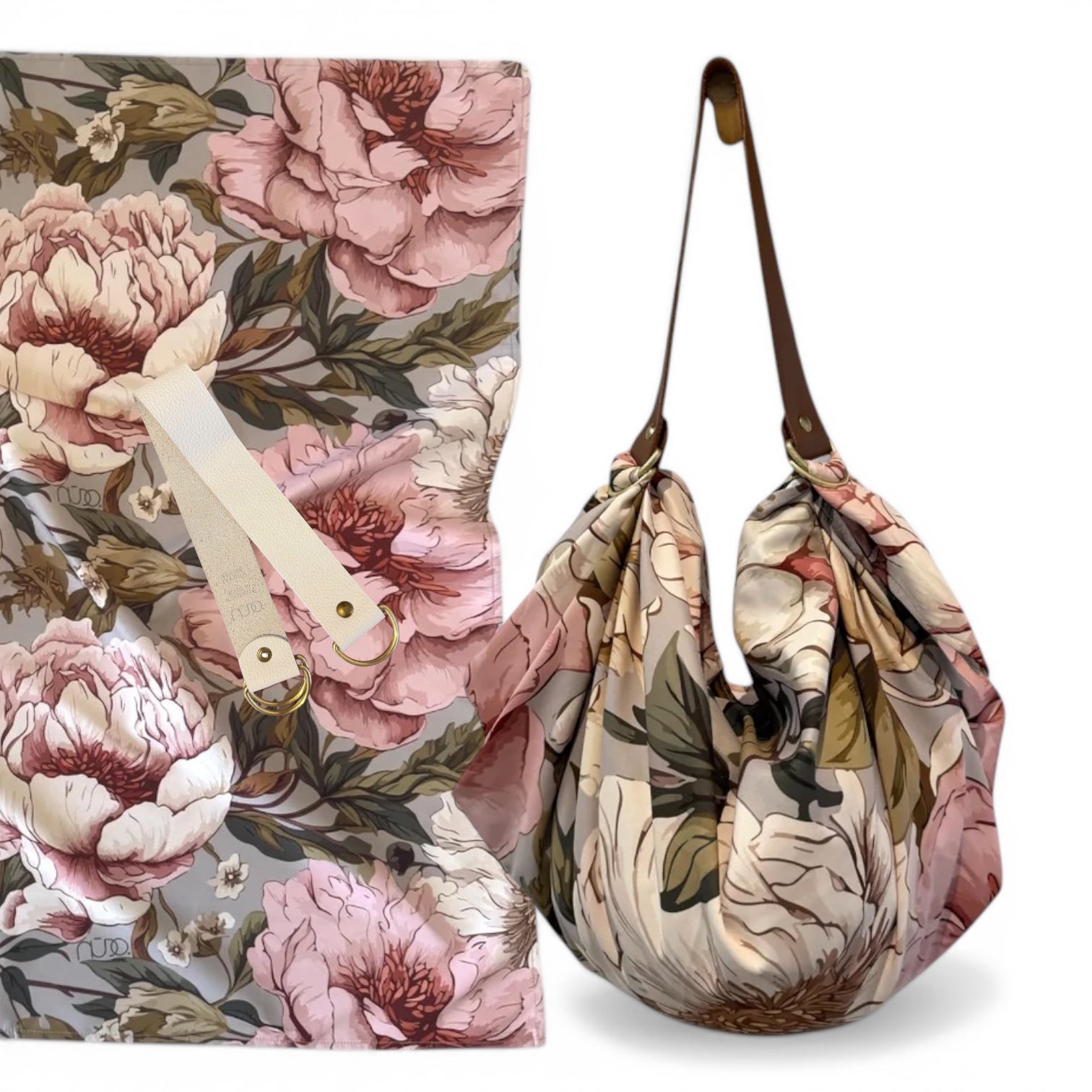 _SUMI Bag Pink Peonies