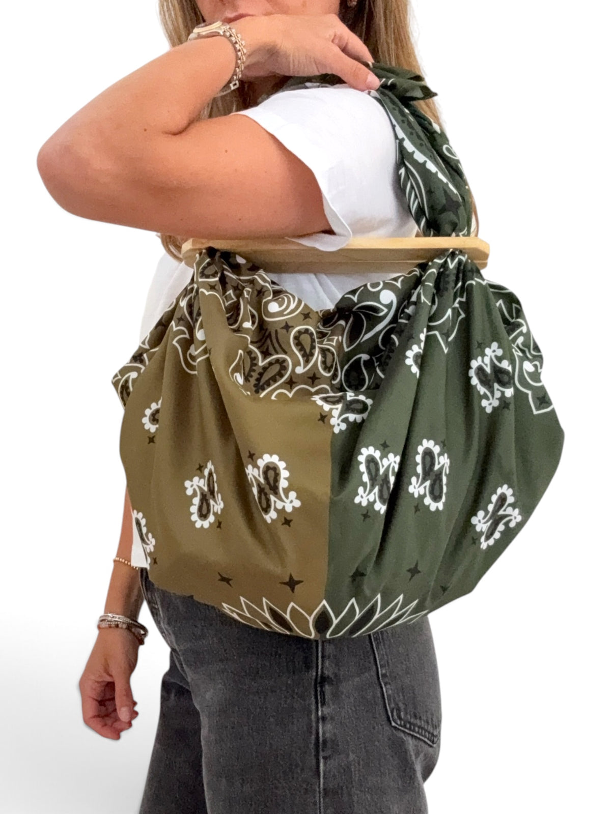 NOBO Bandana Bag Olive Forest