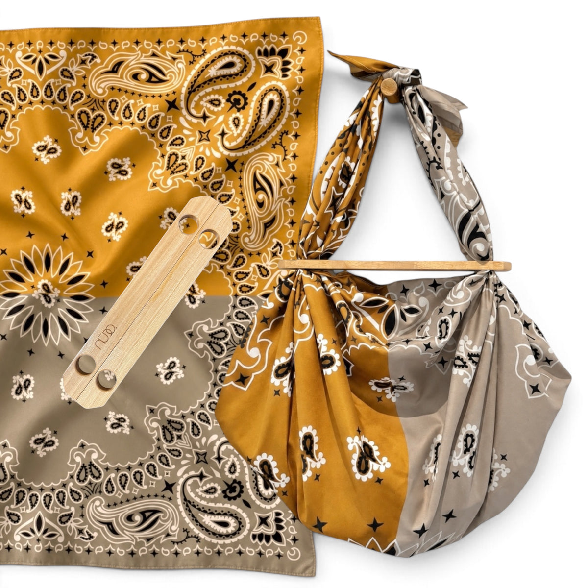 NOBO Bandana Bag Mustard Beige