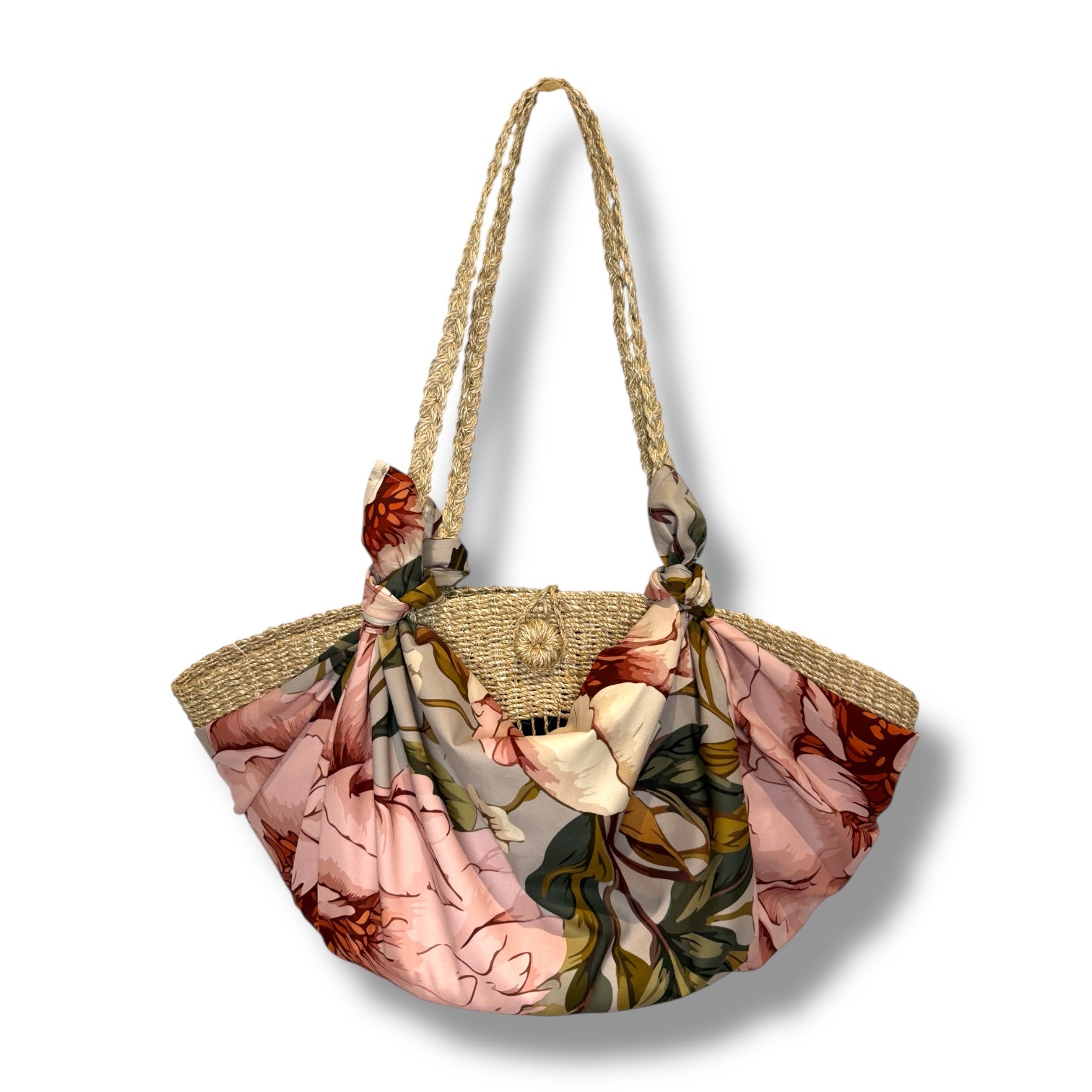 ISLAND BAG Pink Peonies