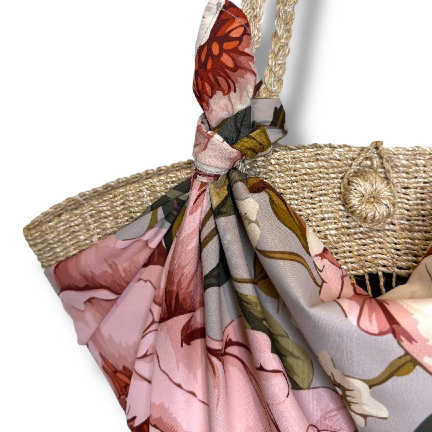 ISLAND BAG Pink Peonies